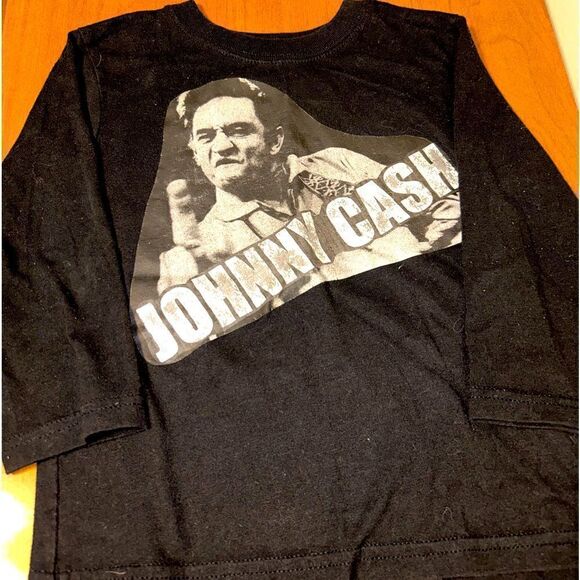 Johnny cash iconic long sleeve shirt size 3T - Picture 1 of 3